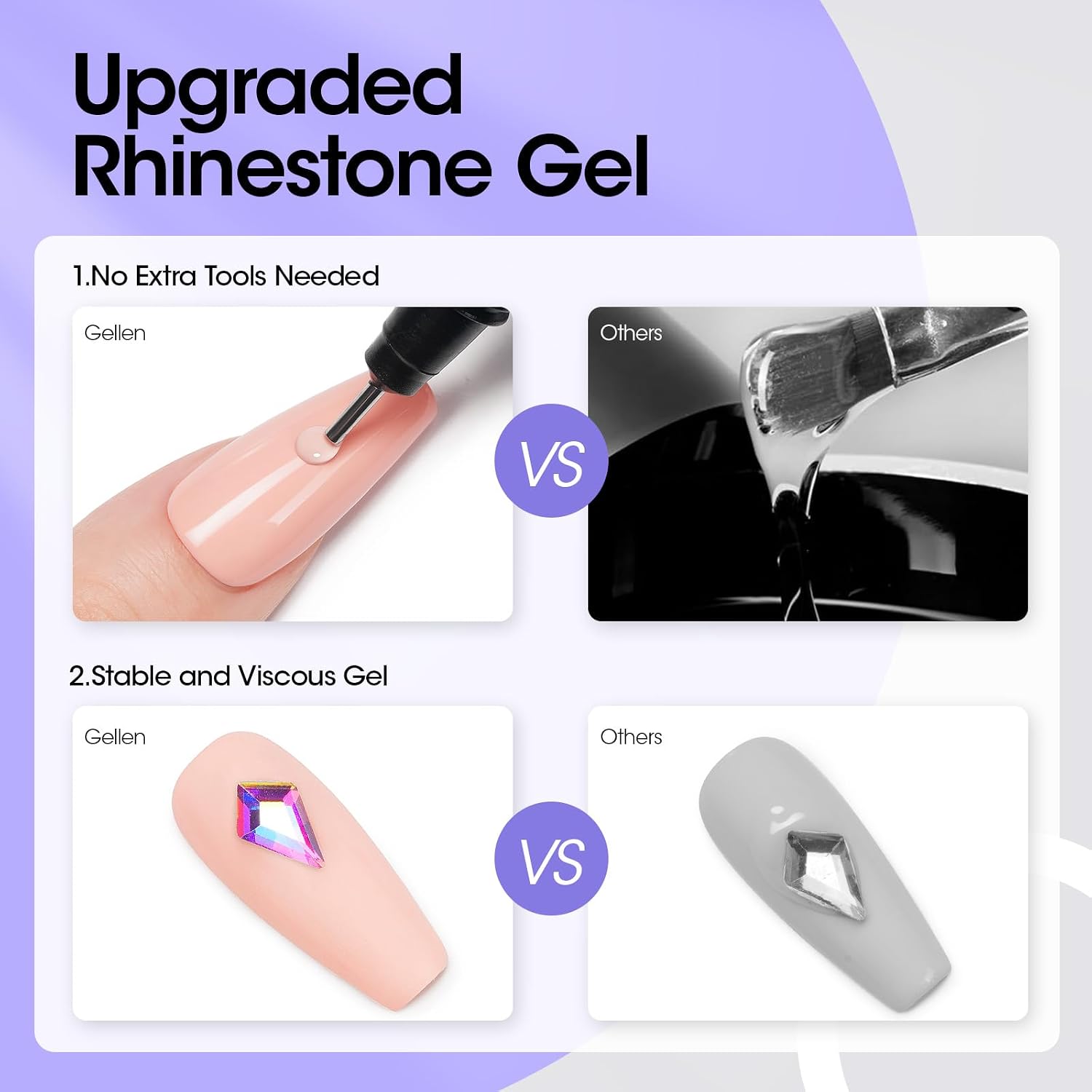 Thumbnail 6 de GELLEN Nail Rhinestone Glue 30g