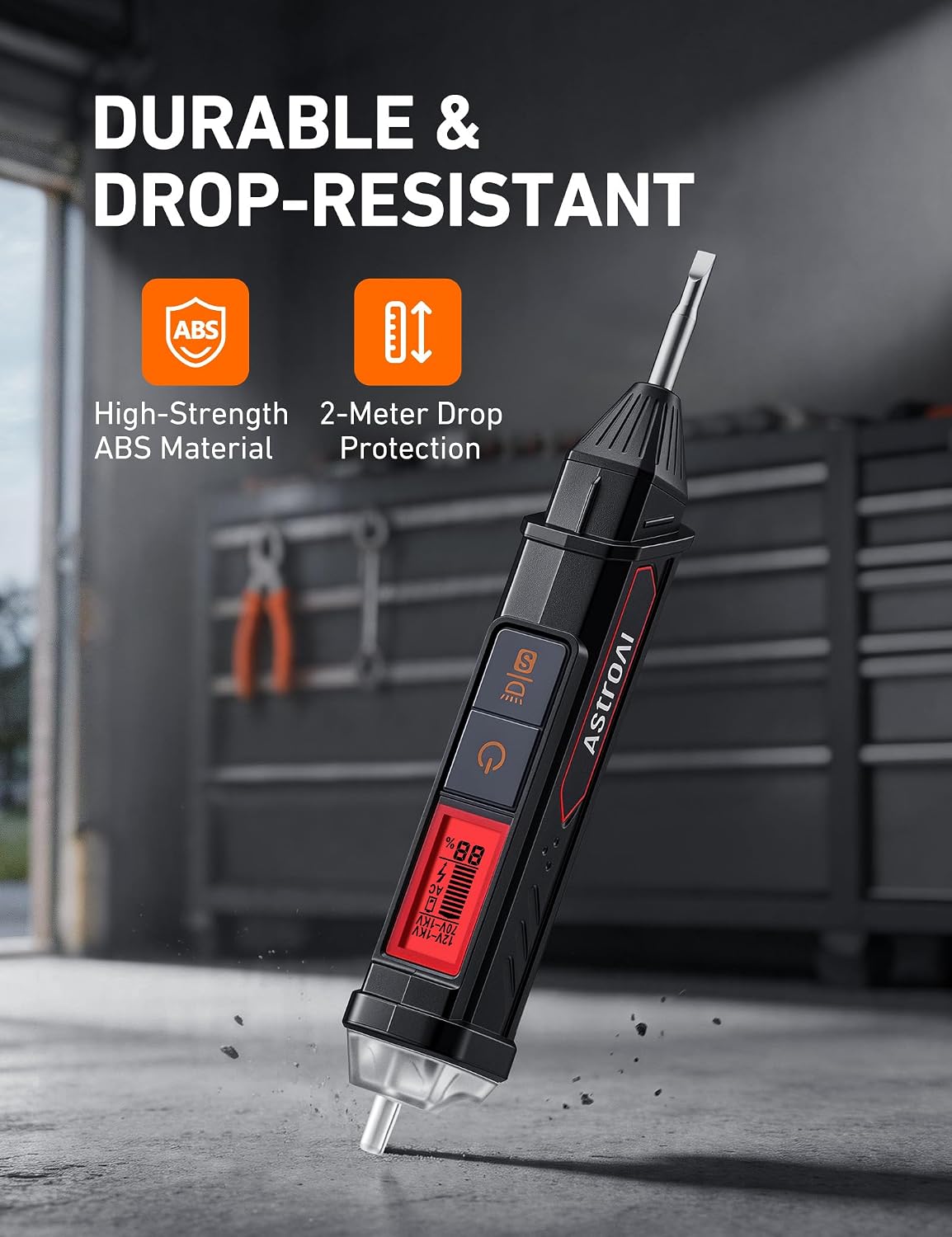 Thumbnail 5 de AstroAI ETK2 Electrical Test Kit with Non-Contact Voltage and GFCI Testers