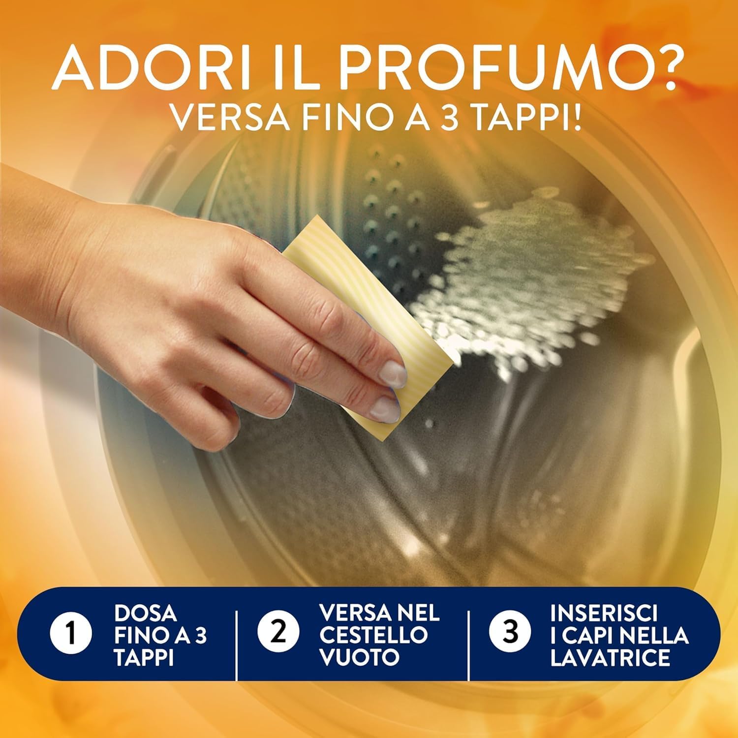 Thumbnail 3 de Lenor Profumatore Bucato Lavatrice Perle Profumate Oro e Fiori Di Vaniglia – Maxi Formato 6 x 195 g