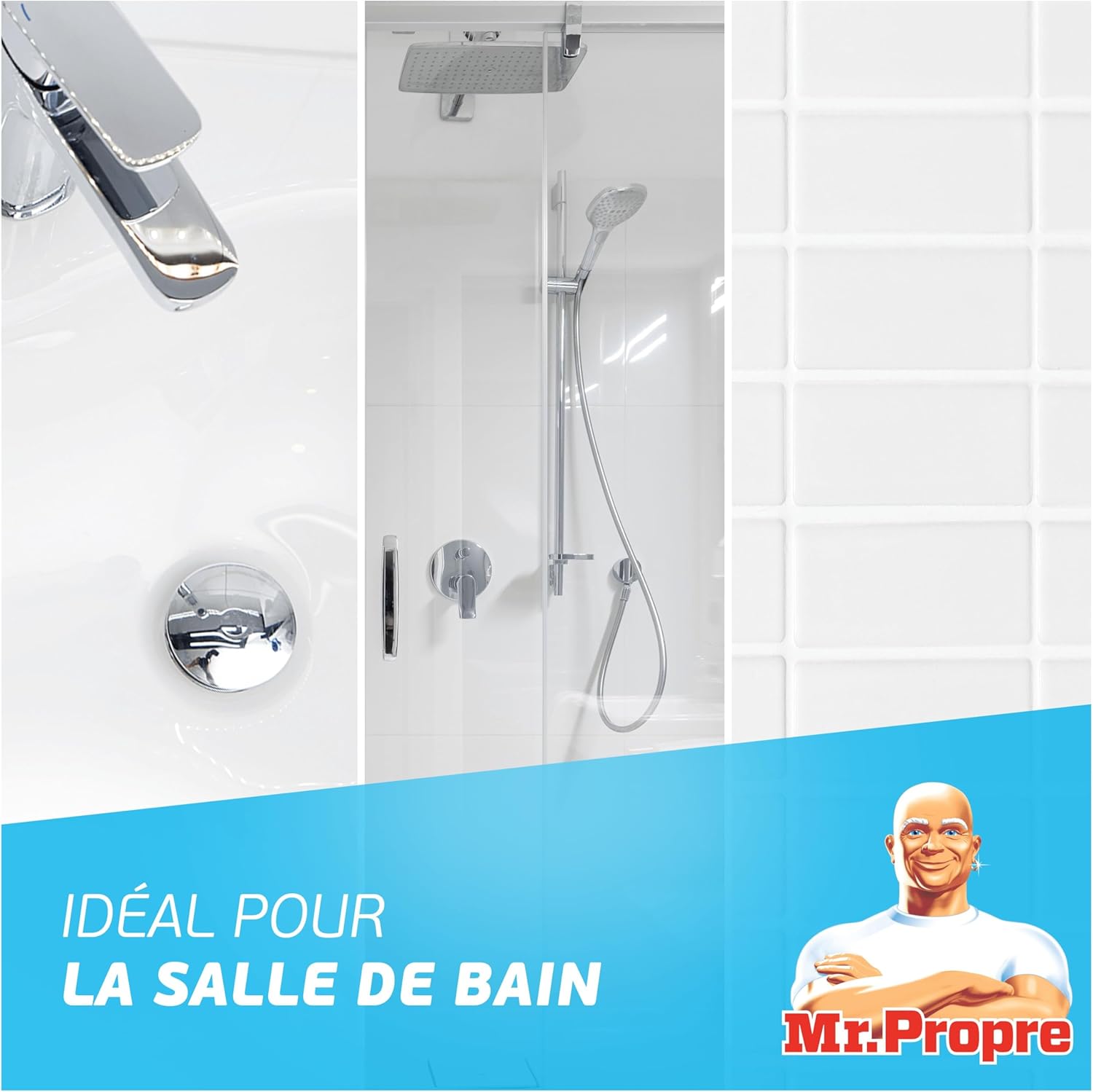 Thumbnail 4 de Mr. Propre Spray Fraîcheur Bains 10 x 80_000ml