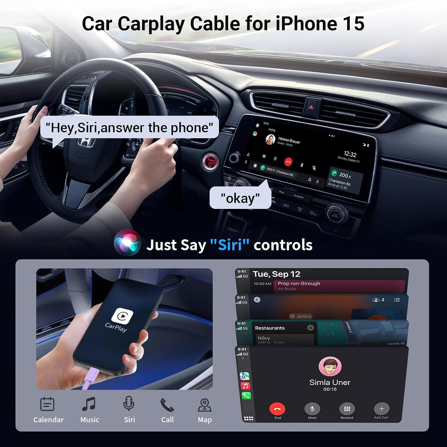 Thumbnail 5 de USB to USB‑C Fast Charging Cable 3Pack 60W