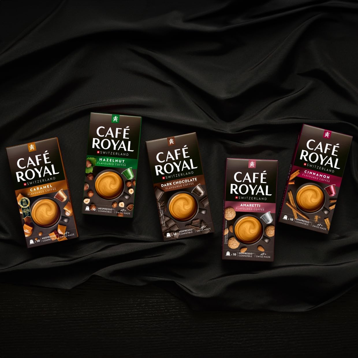 Thumbnail 1 de Café Royal Dark Chocolate Flavoured – Capsules compatibles Nespresso, 100 capsules