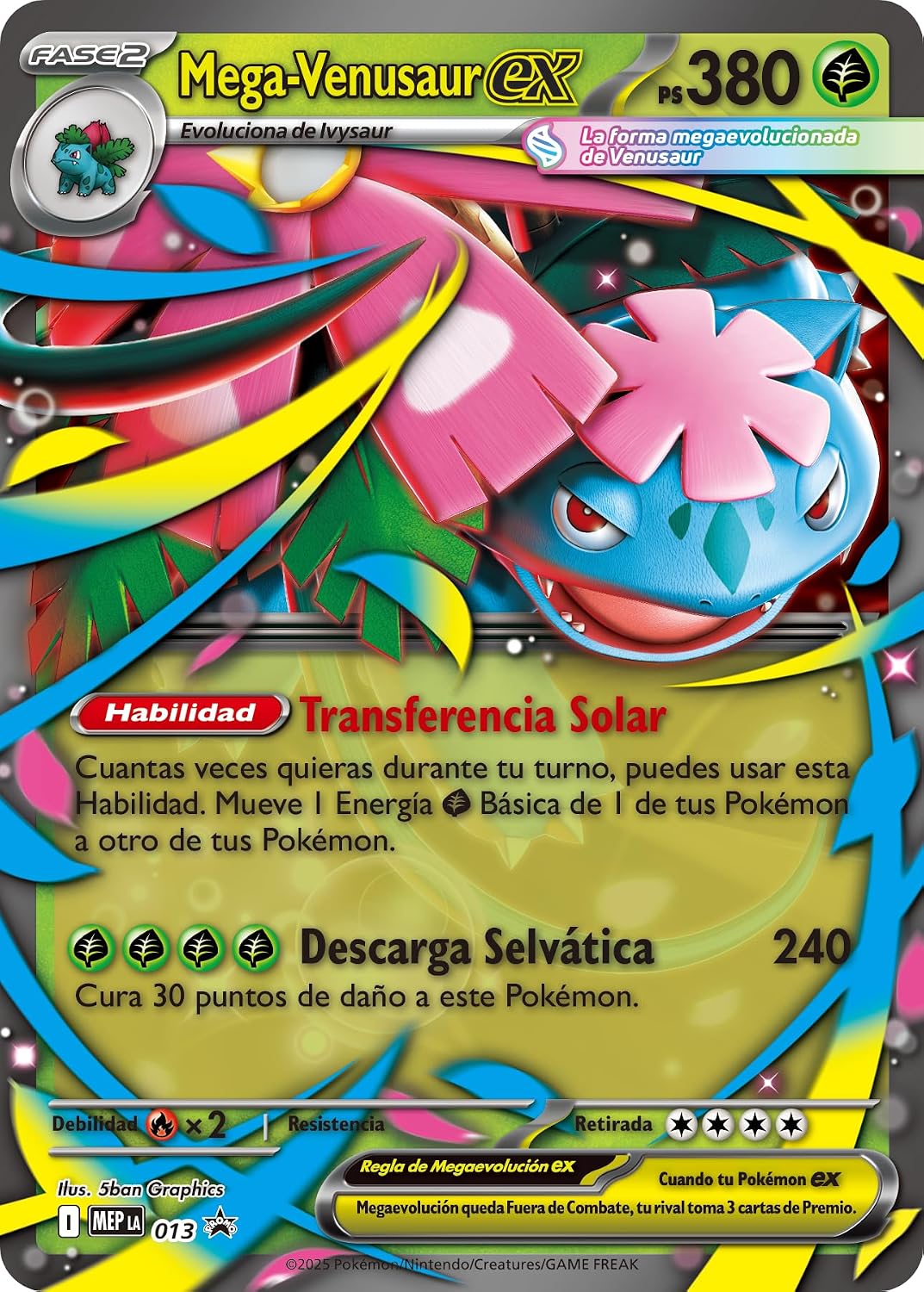 Thumbnail 5 de Pokémon collezione premium Mega Venusaur-ex con 8 buste