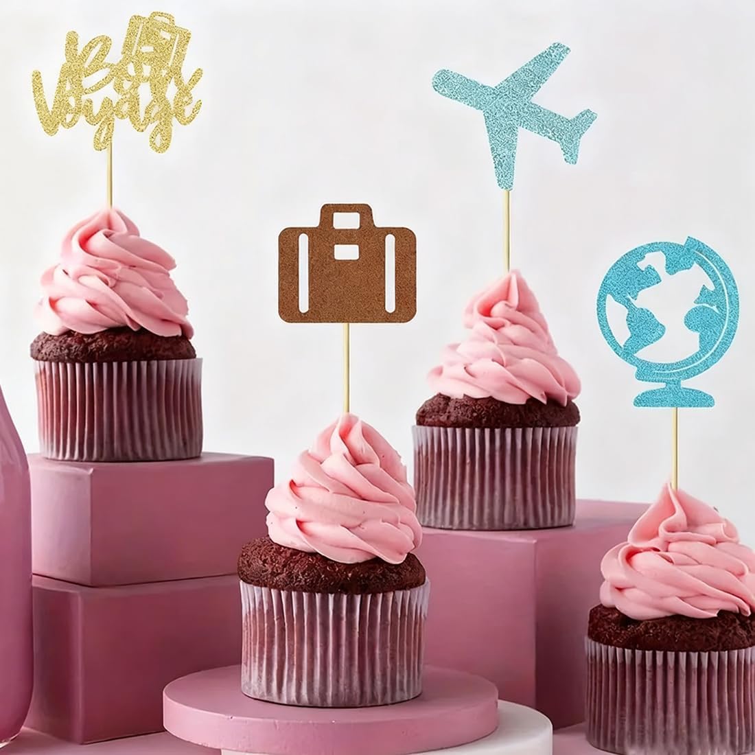 Detalle 1 de Morndew Cupcake Toppers, 24-Piece Set