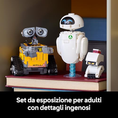 Thumbnail 6 de LEGO Disney Pixar WALL-E e EVE – Kit di Modellismo per Adulti da Esposizione (43279)