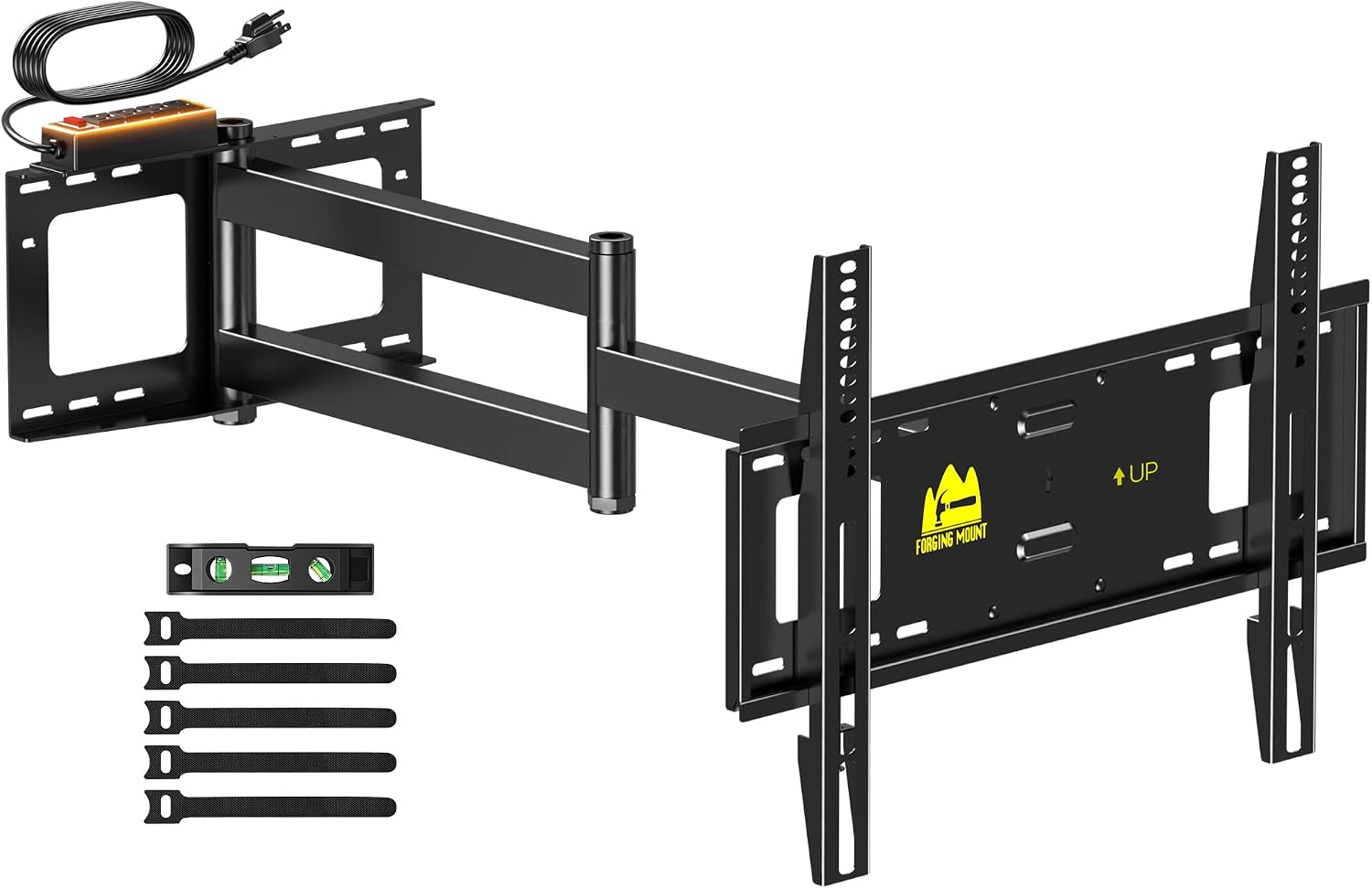 FORGING MOUNT Long Arm TV Wall Mount for 42-80 inch TVs with 43" Extension