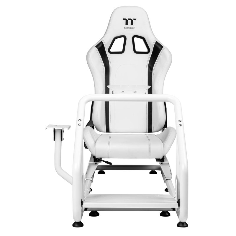 Thumbnail 2 de Thermaltake GR300 Racing Simulator Cockpit Aluminium Blanco