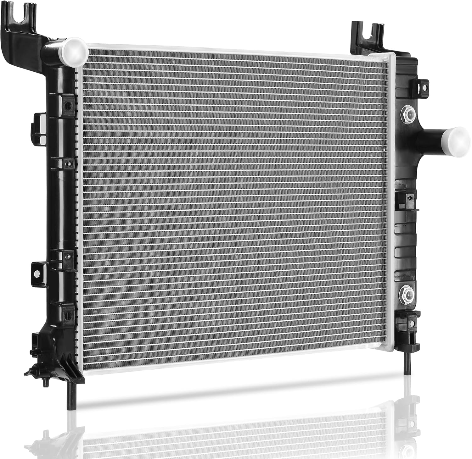 DWVO Complete Radiator for 2000-2004 Dodge Dakota & Durango (2.5L-5.9L V6/V8) - OEM Fit