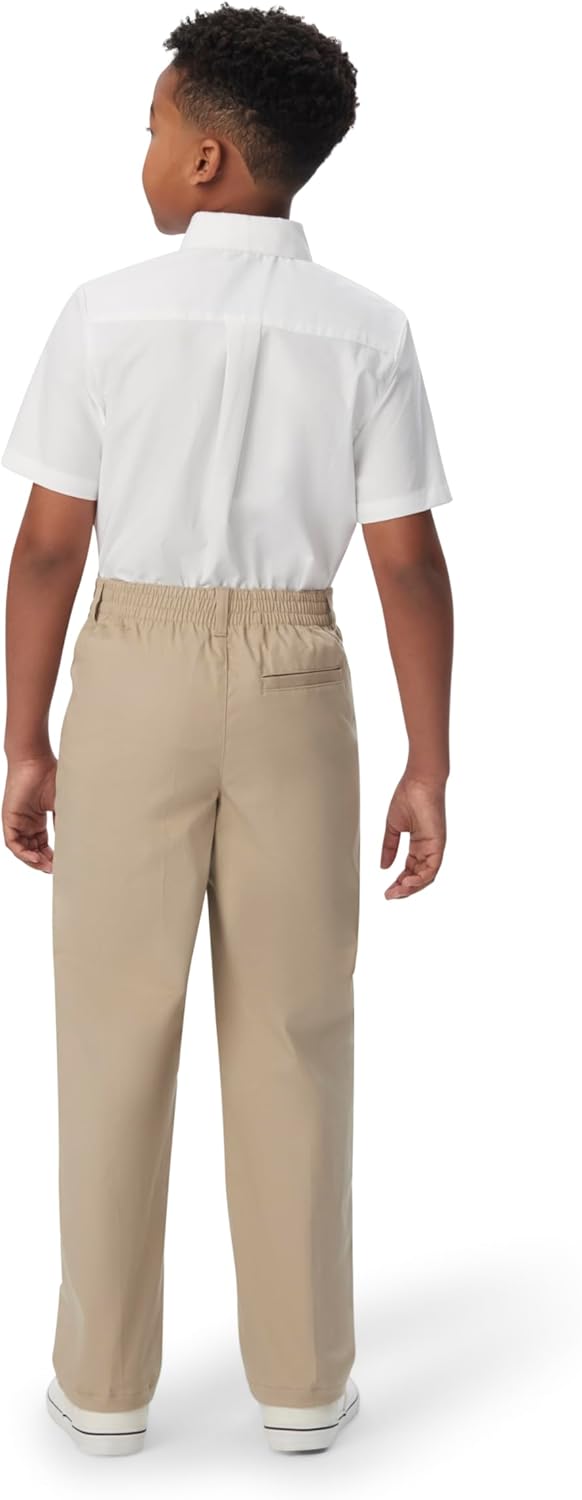 Detalle de French Toast Pantalon Basique pour garçon – Khaki, taille 6, coupe décontractée