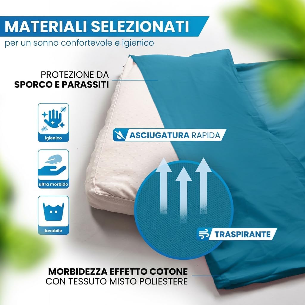 Detalle 2 de NORDMUT Sacco a pelo in microfibra con chiusura lampo continua – estivo da viaggio 220 x 90 cm