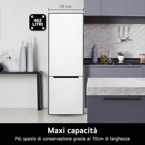 Thumbnail 4 de LG GBB567PZCMB Frigorifero Combinato Total No Frost 462 L, Inox, Wi‑Fi e Door & Linear Cooling
