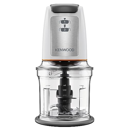 Detalle de Kenwood CHP61.100WH, Mini Hachoir 500 W avec bol 0,8 L — pratique et polyvalent