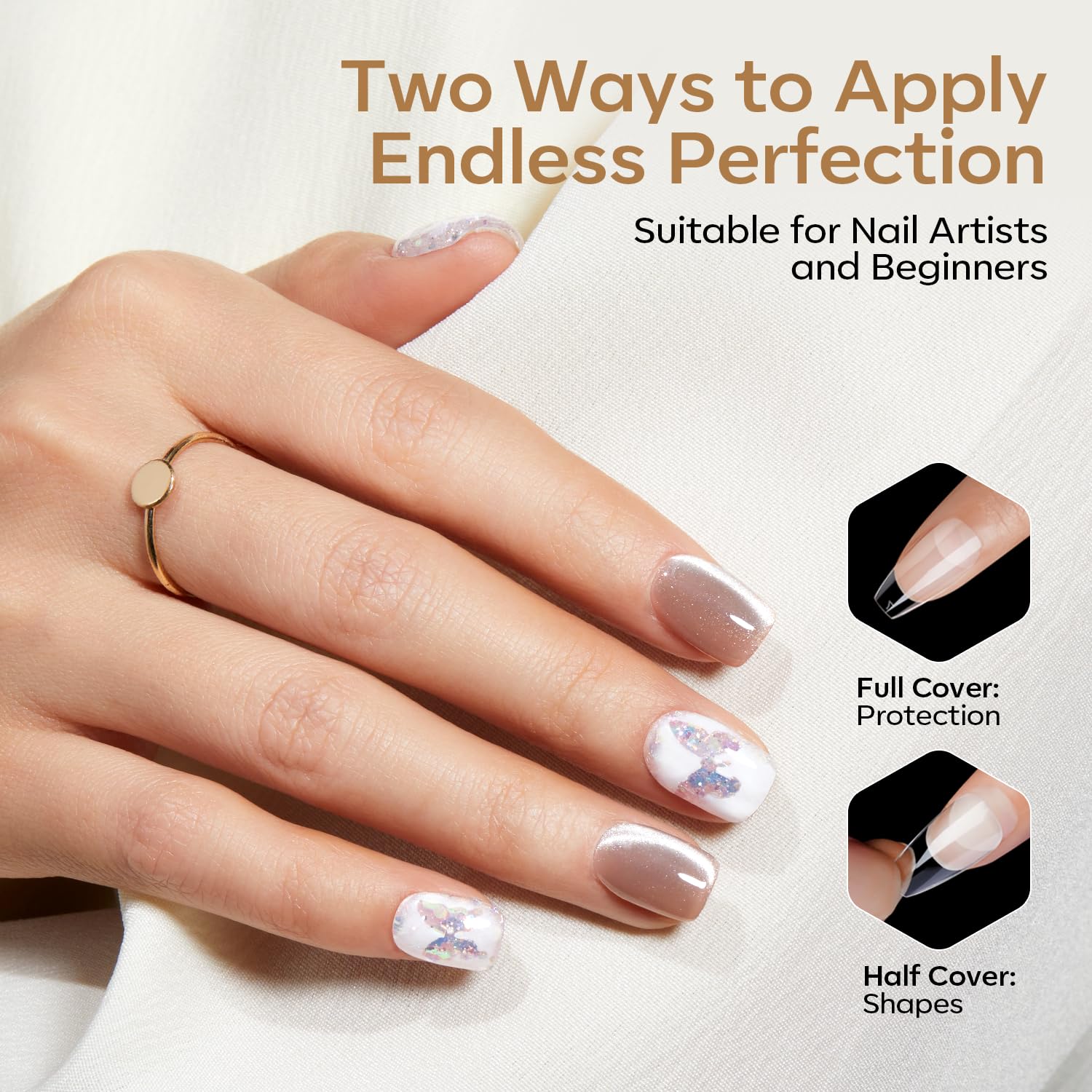 Thumbnail 4 de Modelones Nail Tips 360 Stück Full Cover