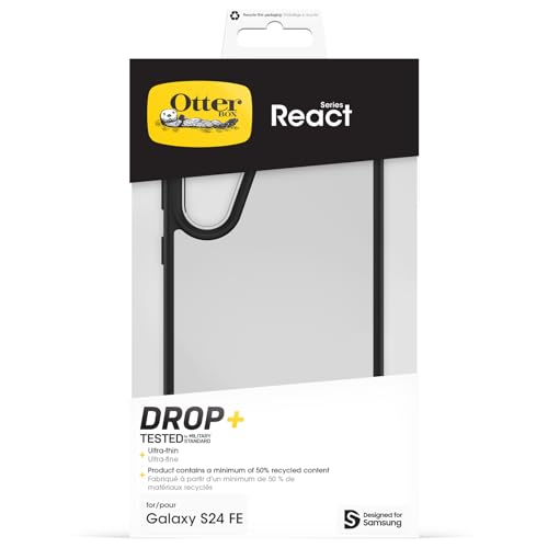 Detalle 1 de OtterBox Funda Galaxy S24 FE React ultrafina resistente