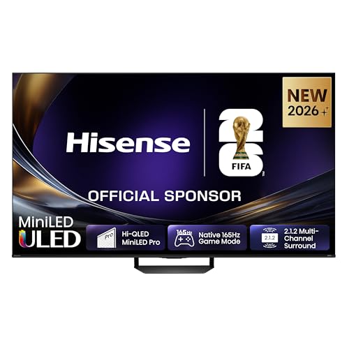 Detalle de Hisense 55U7DS PRO Fernseher 55 Zoll – 4K UHD, Hi-QLED Mini LED Pro