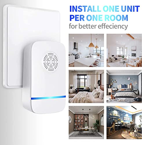 Thumbnail 5 de EcoMyLife Ultrasonic Pest Repeller 2 Pack – Indoor Insect & Rodent Deterrent