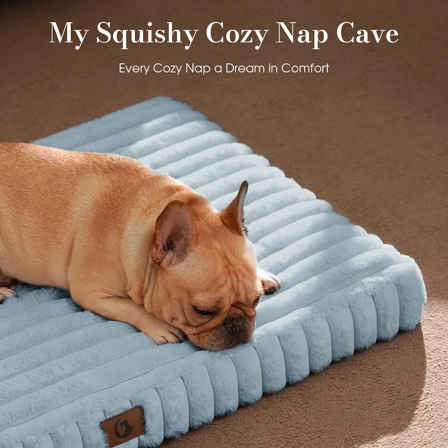 Detalle 2 de Cozila Medium Orthopedic Dog Bed, Egg-Crate Foam, Waterproof Lining