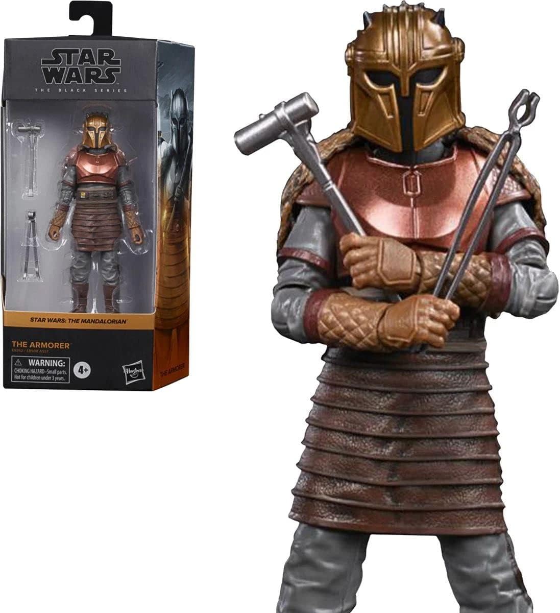 Detalle de Star Wars E9645 ブラックシリーズ マンダロリアン・アーマラー 6インチアクションフィギュア