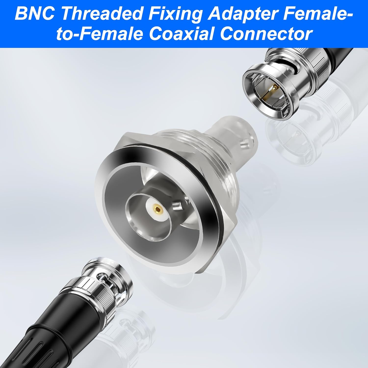 Thumbnail 4 de XMSJSIY BNC Female-to-Female Coupler 2pcs 📷