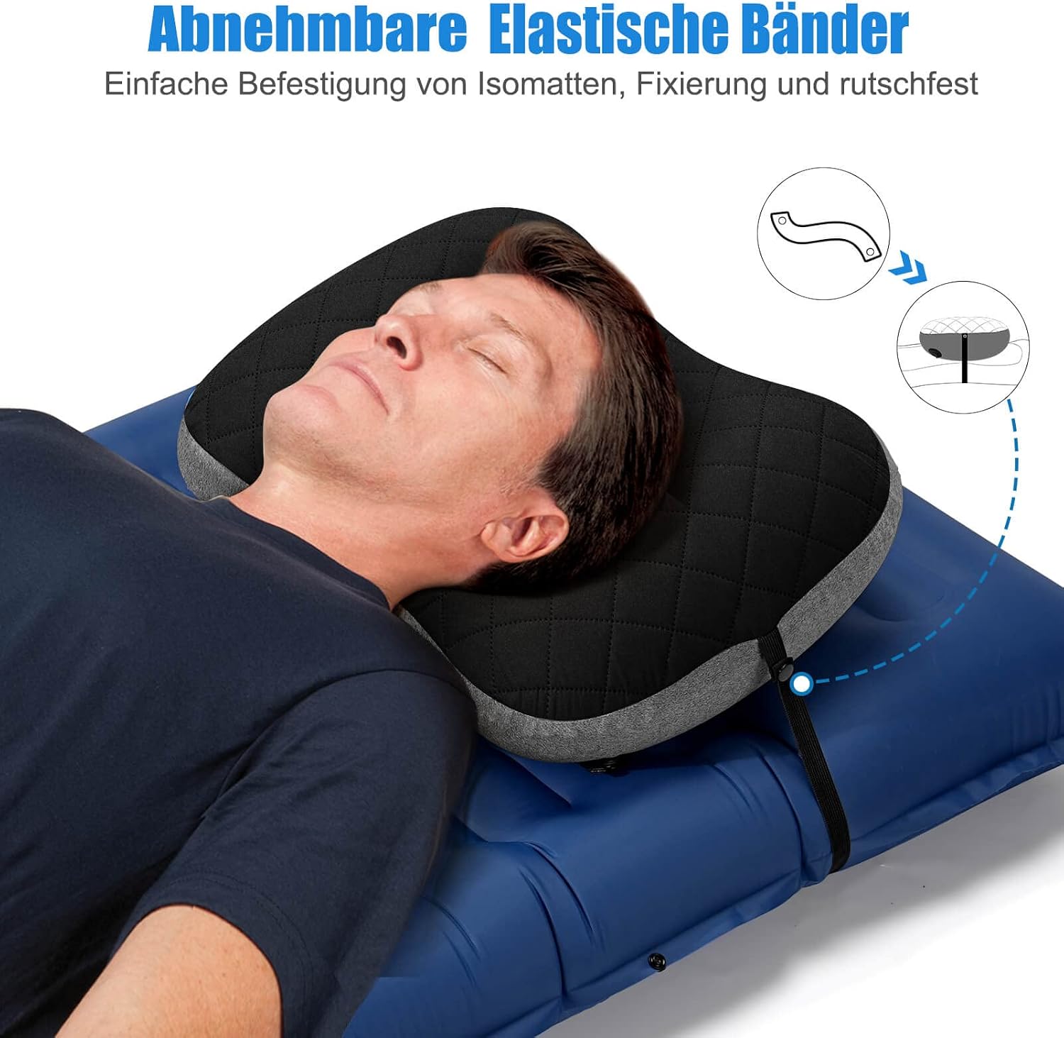 Detalle 2 de Tavaler Ultralight Aufblasbares Kissen 200 g 🏕