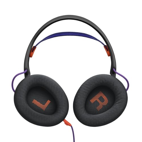 Detalle de JBL Quantum 250 kabelgebundenes Gaming-Headset – präziser Klang, wechselbare Teile