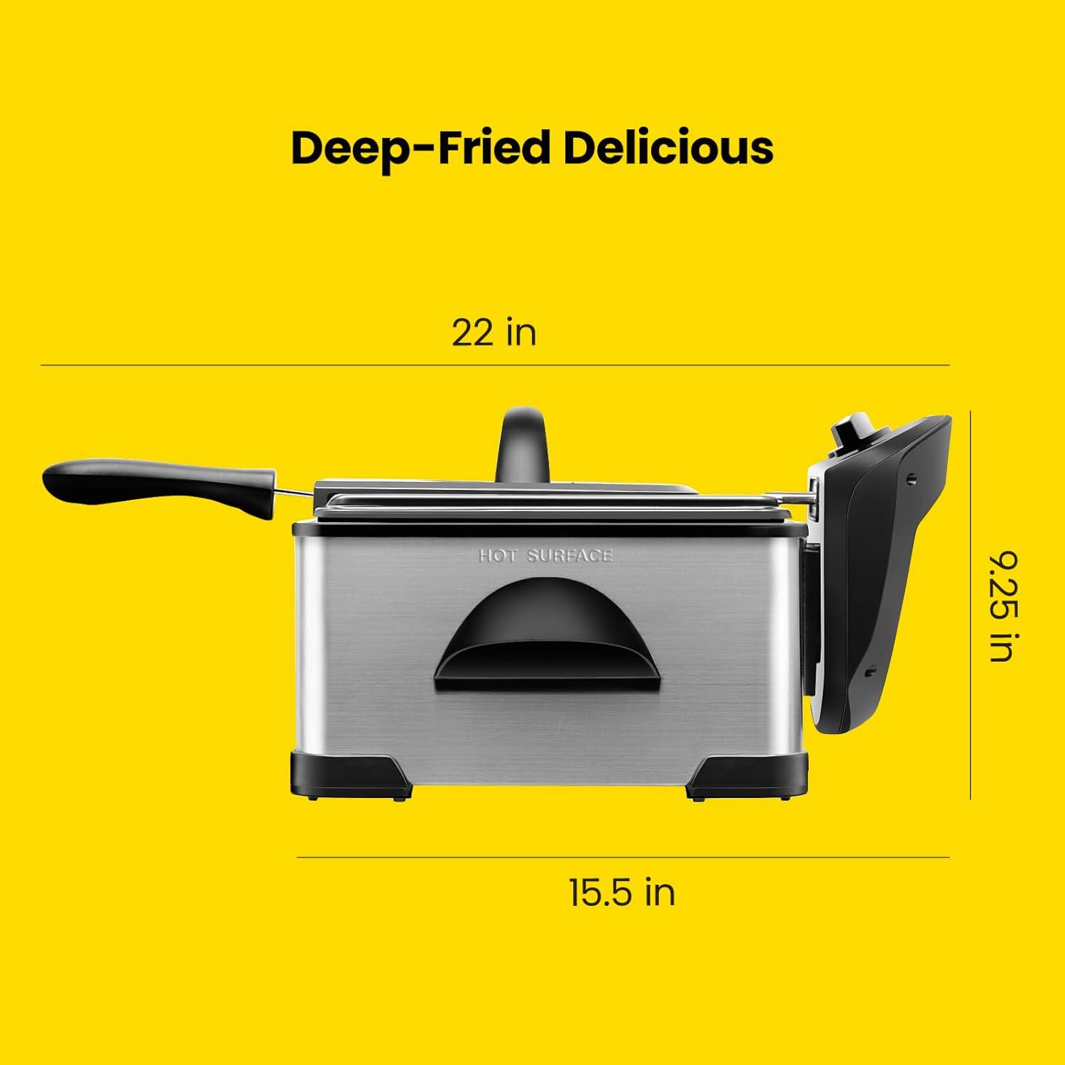 Thumbnail 6 de Chefman 4.5 L Deep Fryer 🍟
