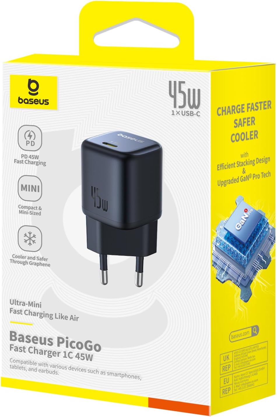 Thumbnail 6 de Baseus PicoGo USB C Ladegerät 45W