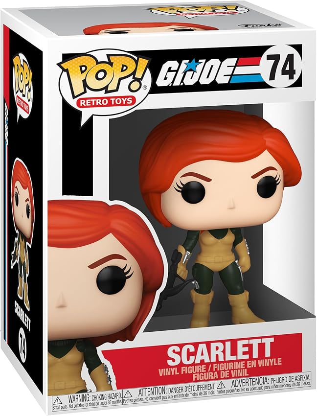 Imagen de Funko Pop! G.I. Joe - Scarlett 🎉 Figurita Coleccionable para Fans en OfertitasTOP