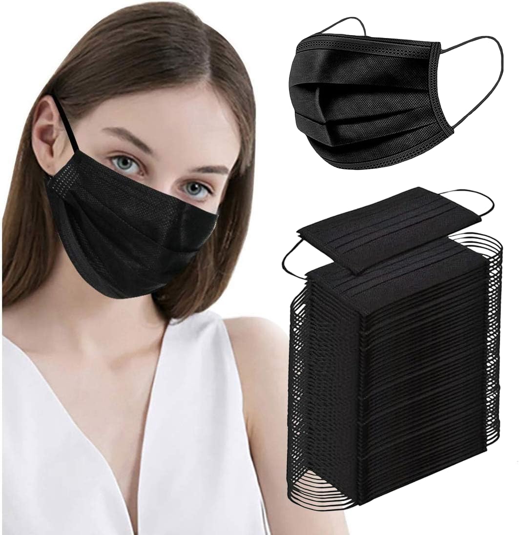 Thumbnail 6 de LEMENT 100 Pcs Disposable 3‑Ply Face Masks 😷