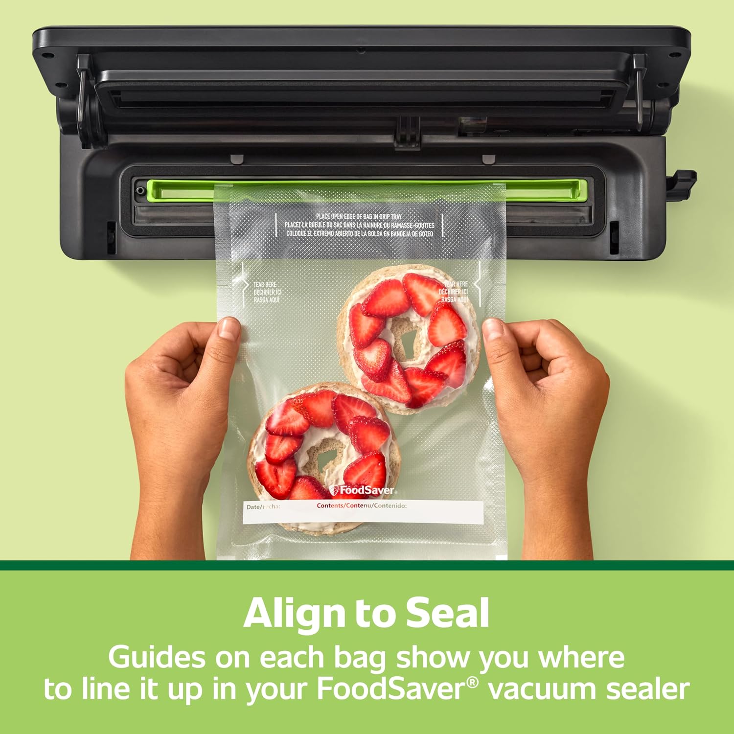 Detalle 2 de FoodSaver Vacuum Sealer Bags, 946 mL