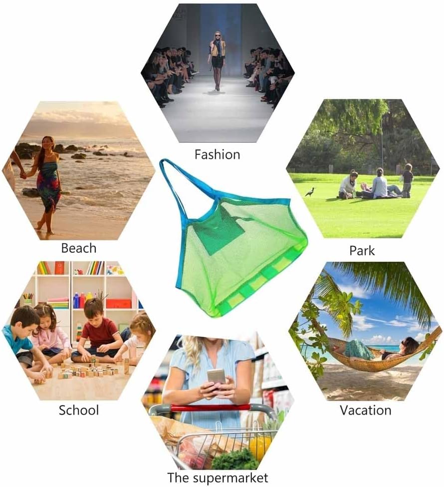 Thumbnail 6 de SupMLC Mesh Extra Large Beach Bag: XL Mesh Tote for Toys, Towels, and Sand