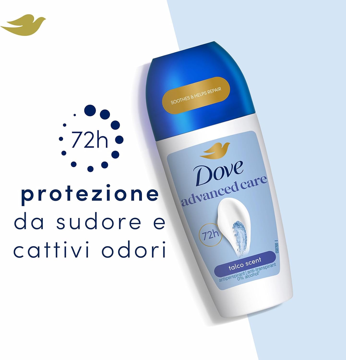 Thumbnail 4 de Dove Advanced Care Talco Deodorante roll-on 50 ml