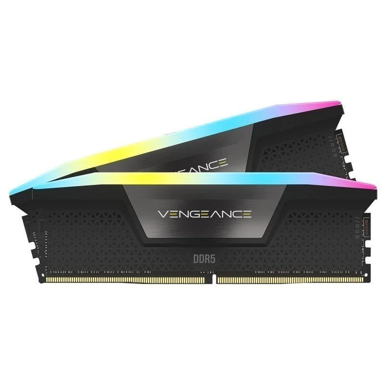 Detalle de Corsair Vengeance RGB DDR5 64GB (2x32 GB) 6400 MHz CL32