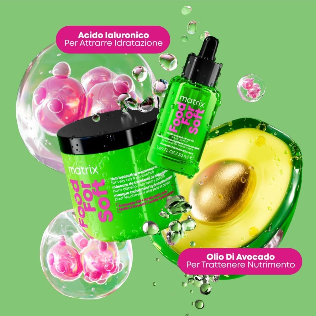 Thumbnail 6 de Matrix Olio Multi-Uso Idratante per Capelli Secchi, Protezione Termica fino a 230°C, 30 ml