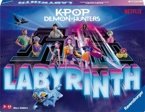 Thumbnail 1 de Ravensburger Labyrinth K Pop Demon Hunters – Gioco da Tavolo 7+