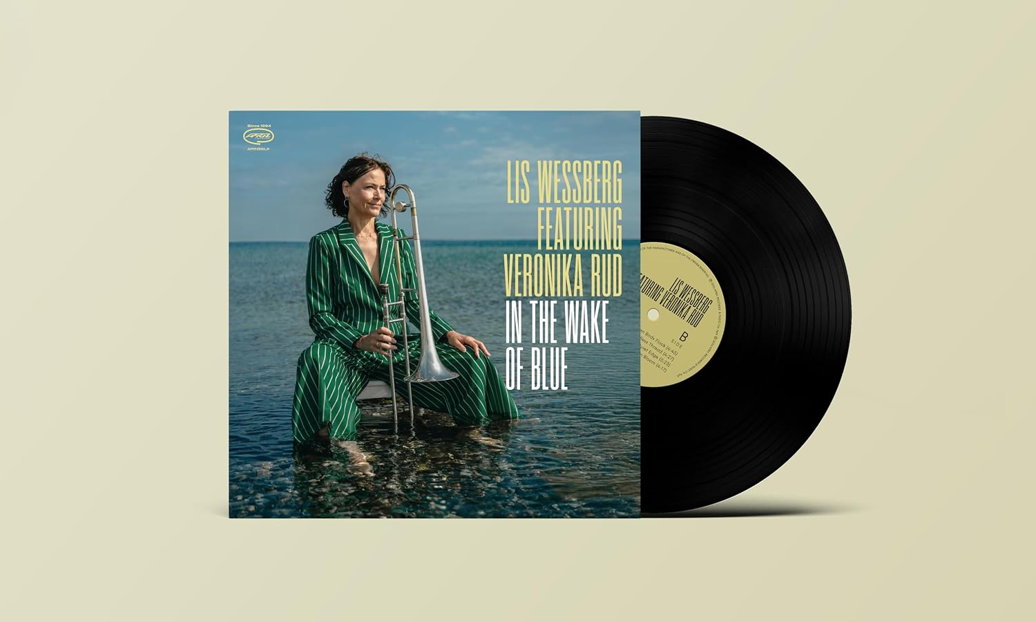 Detalle 2 de In The Wake Of Blue by Lis Wessberg, Vinyl Album