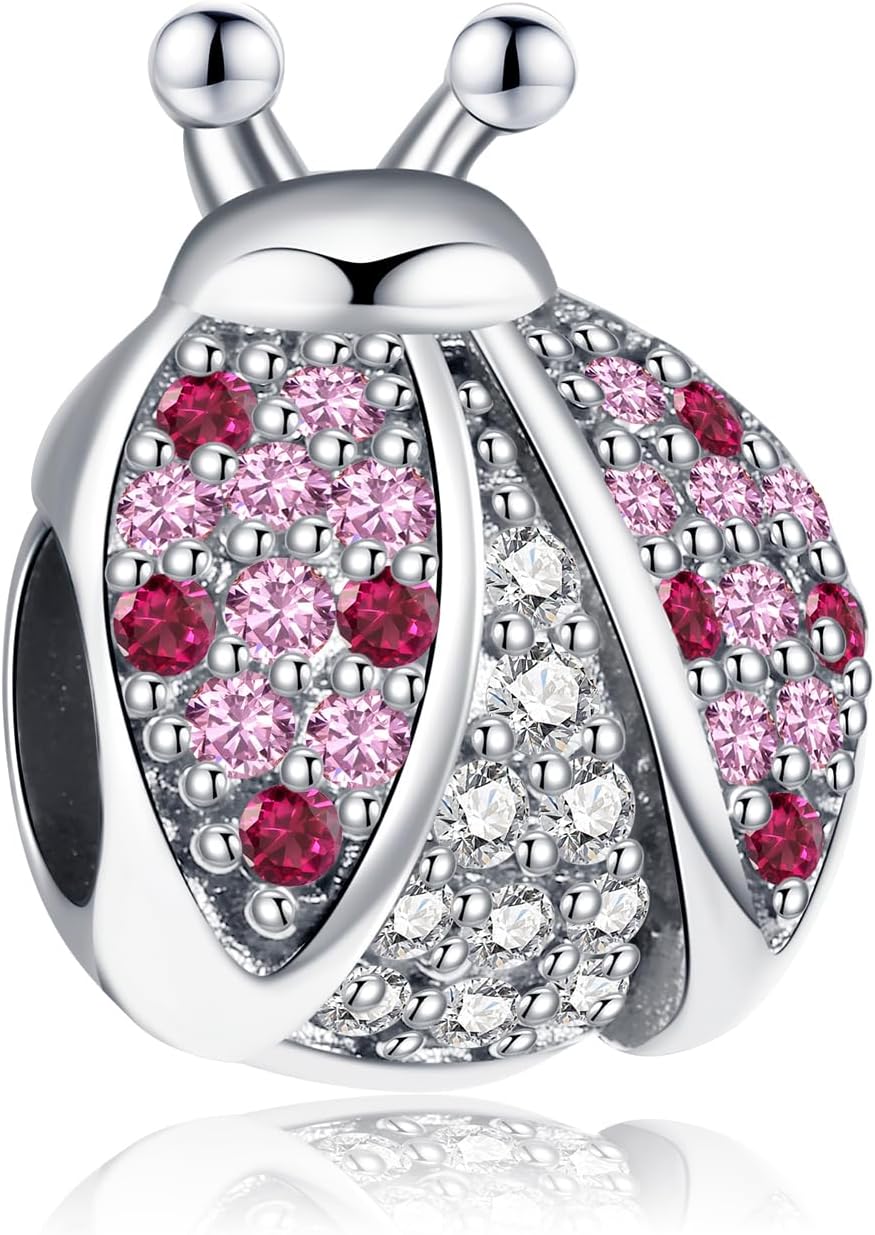 Thumbnail 6 de Symretie 925er Sterling Silber Charms Anhänger Meerestier Blau – Kompatibel mit Pandora & Co. (Schmetterling)