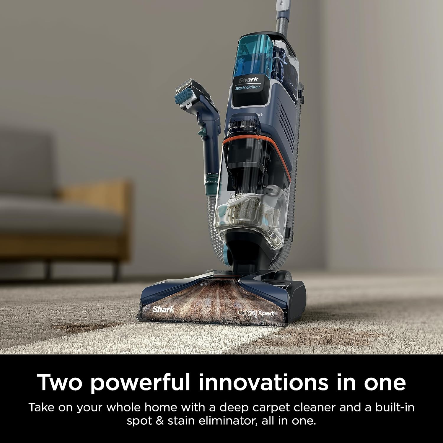 Detalle 2 de Shark EX200C CarpetXpert Cleaner with StainStriker for Carpets & Upholstery