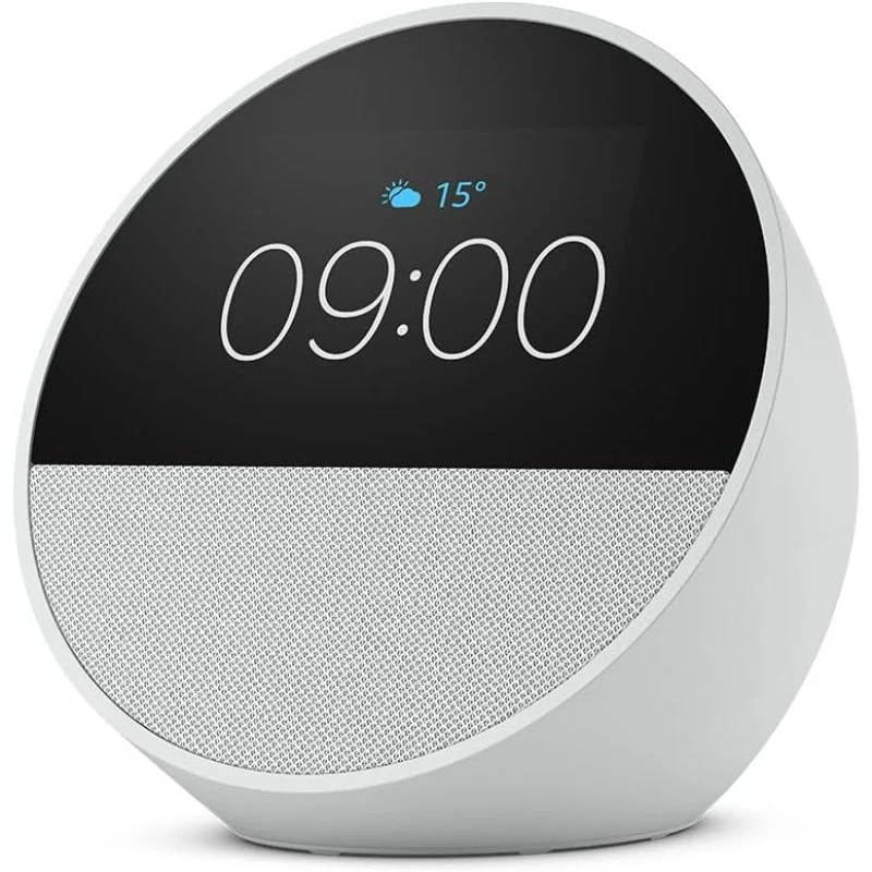 Detalle de Amazon Echo Spot 2024 Despertador Inteligente