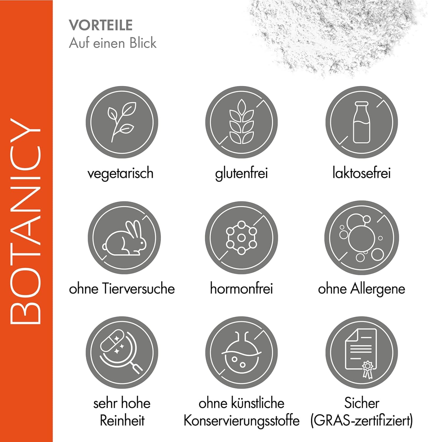 Thumbnail 4 de BOTANICY Zündex Forte Complex 3er Pack – OptiMSM hochdosiert (180 MSM-Kapseln) mit Weihrauch, Curcuma, Myrrhe, Ingwer & Cranberry