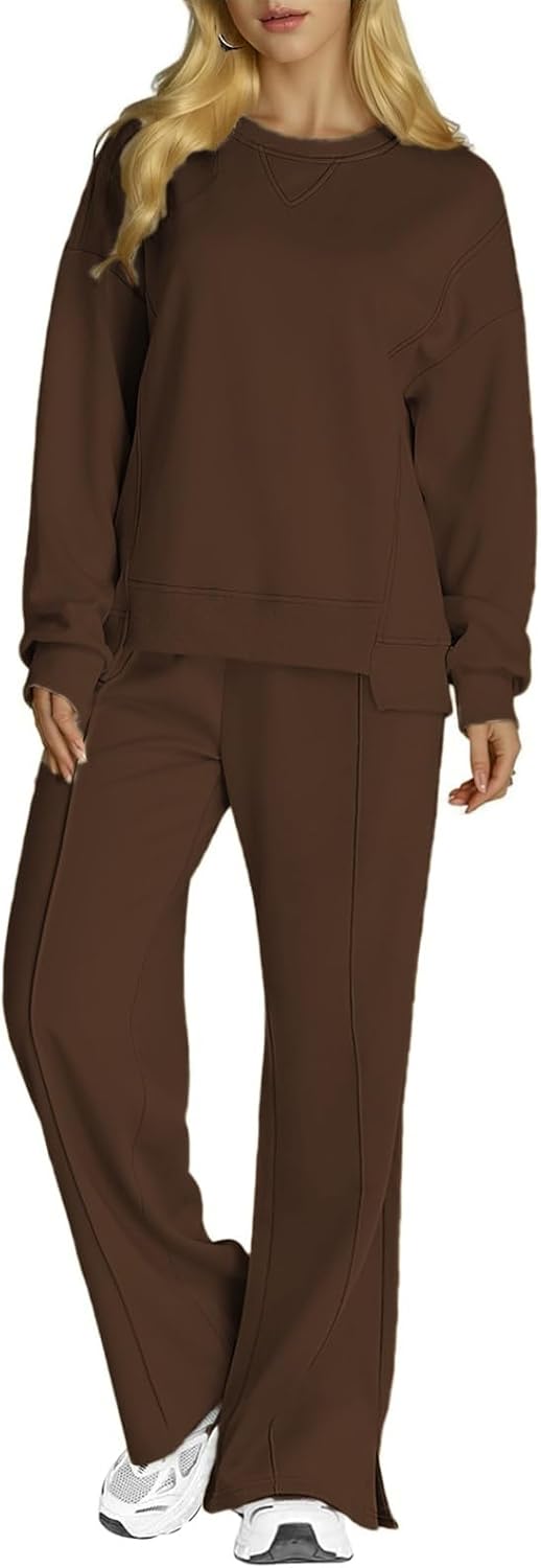 Detalle 2 de SotRong Womens Tracksuit Full Set: Cozy Two-Piece Leisure Outfit