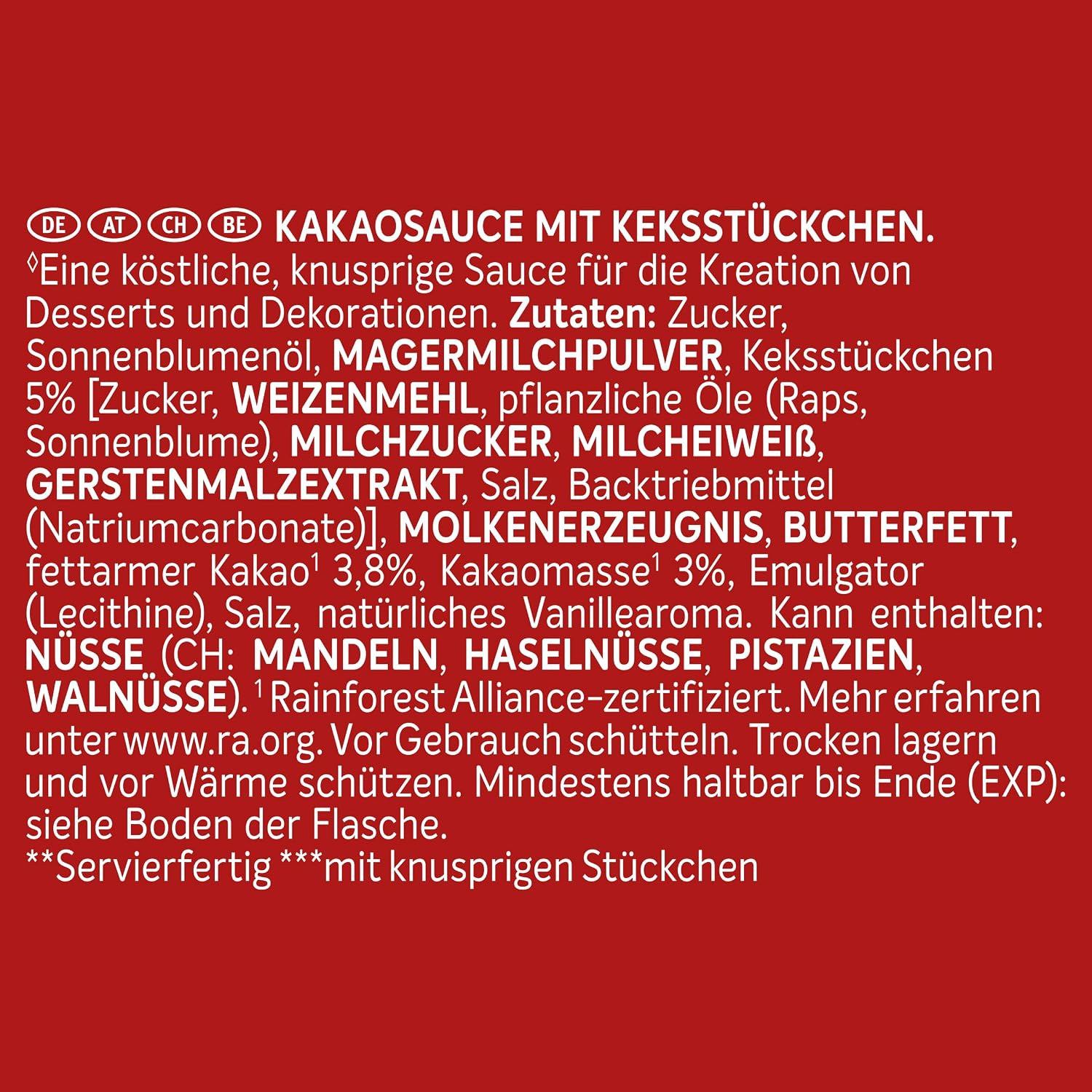 Detalle de KitKat Sauce 1 kg 🍫