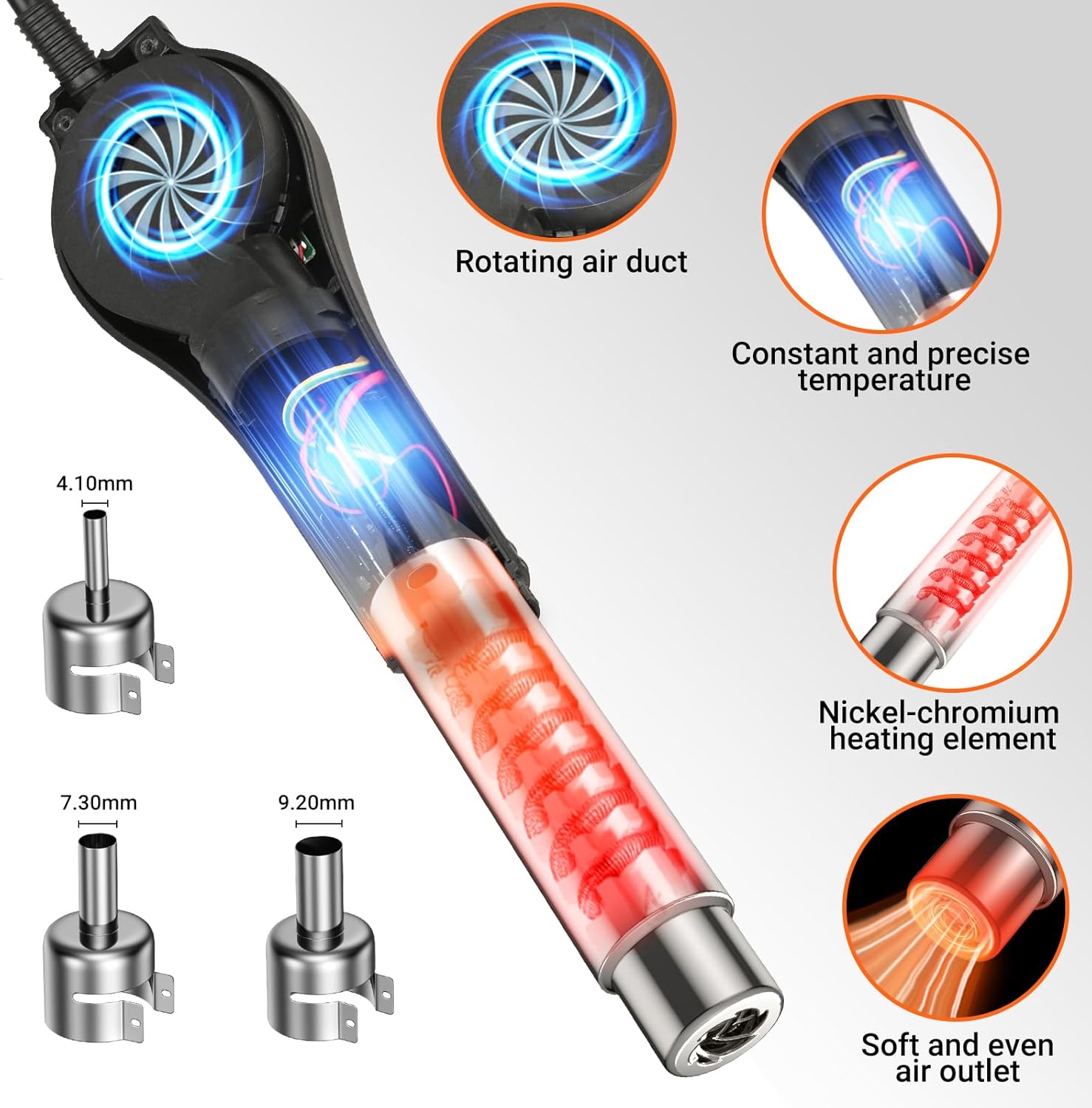 Thumbnail 4 de Preciva 959D-I Stazione dissaldante digitale 700W 🔧