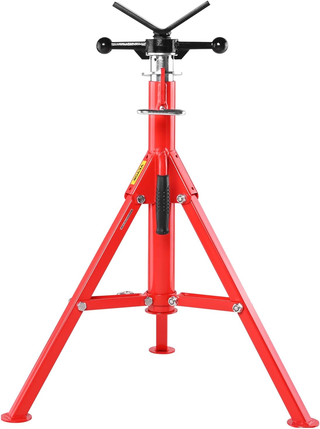 VEVOR V-Head Pipe Stand 2500 lbs Capacity