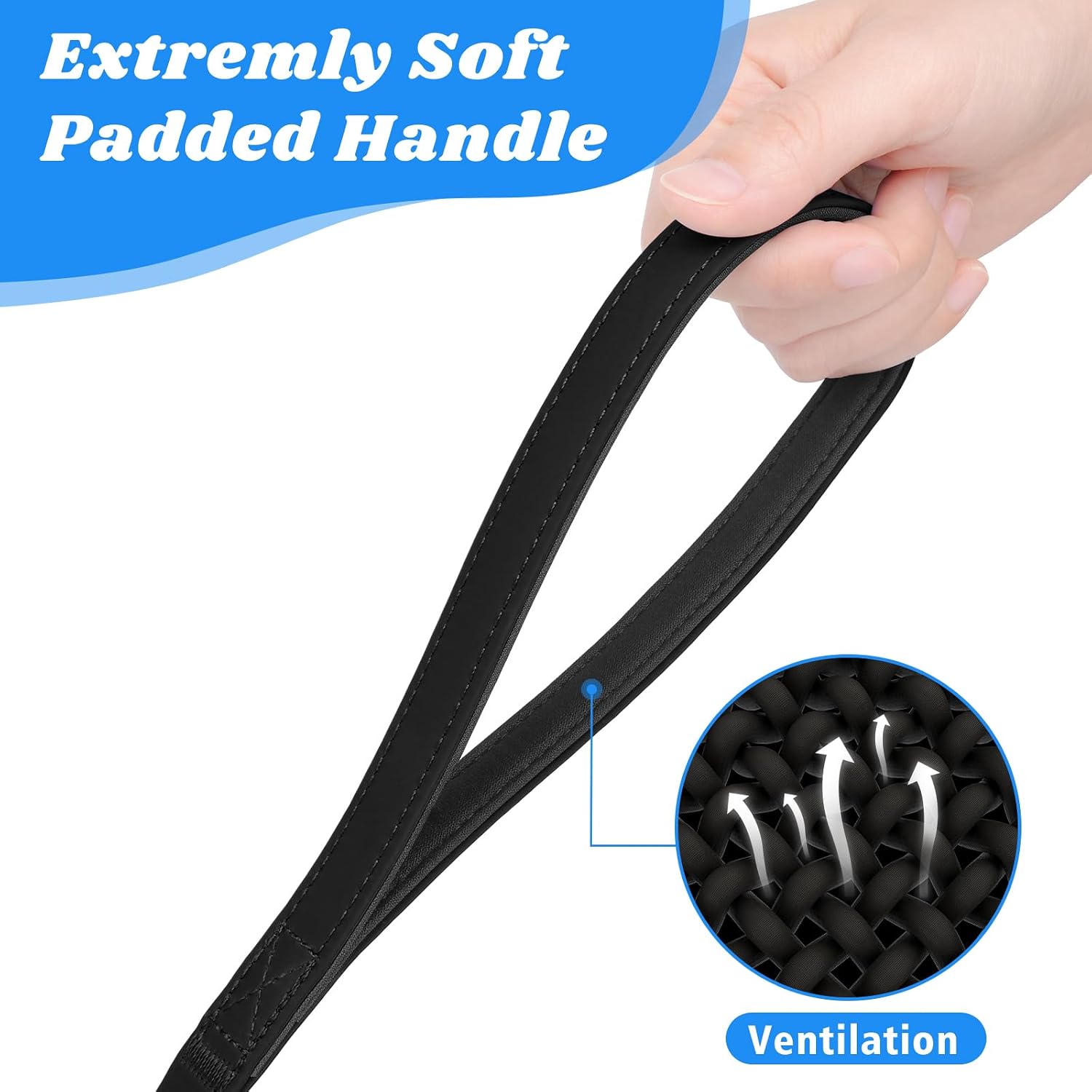 Detalle de X XBEN Waterproof Training Lead for Dogs, 10M/33ft – Durable Long Line for Recall & Obedience