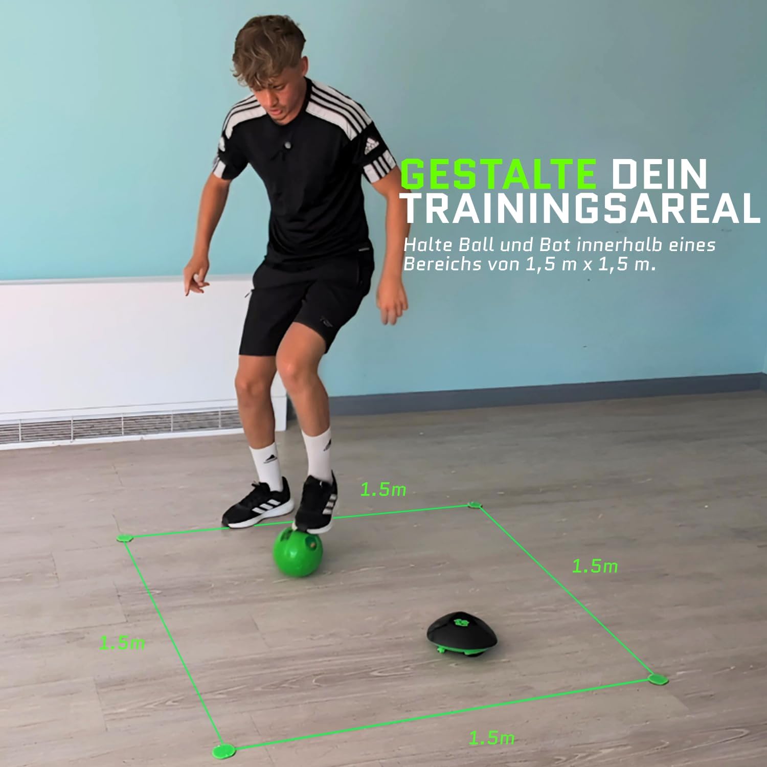 Detalle de Strikesphere Soccer Bot Indoor Football Trainer