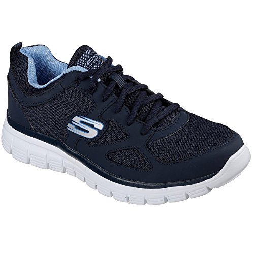 Detalle de Skechers Burns- Agoura Herren Turnschuhe – Navy, 44 EU