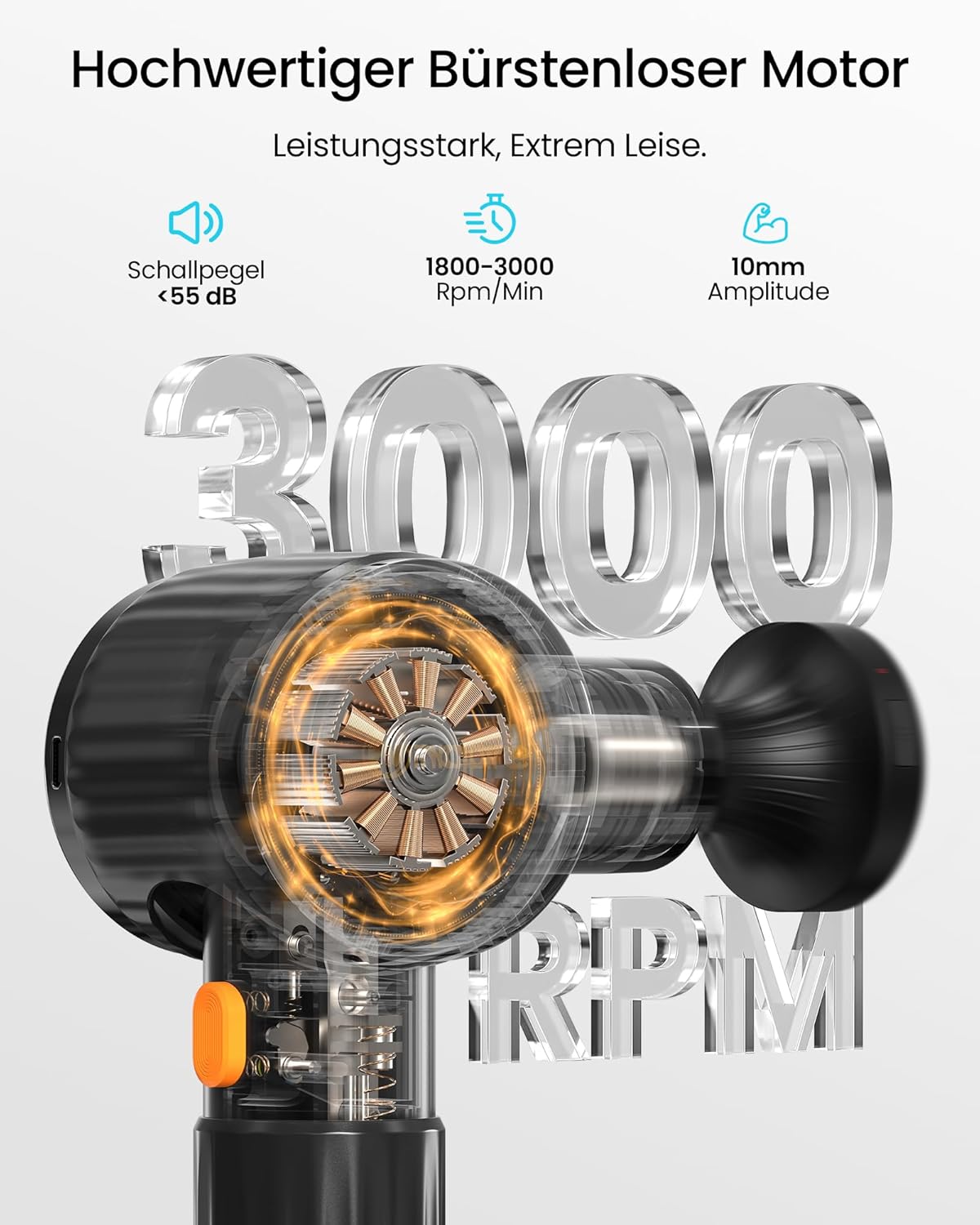 Thumbnail 6 de Napre Massagepistole 3 Winkel 👐