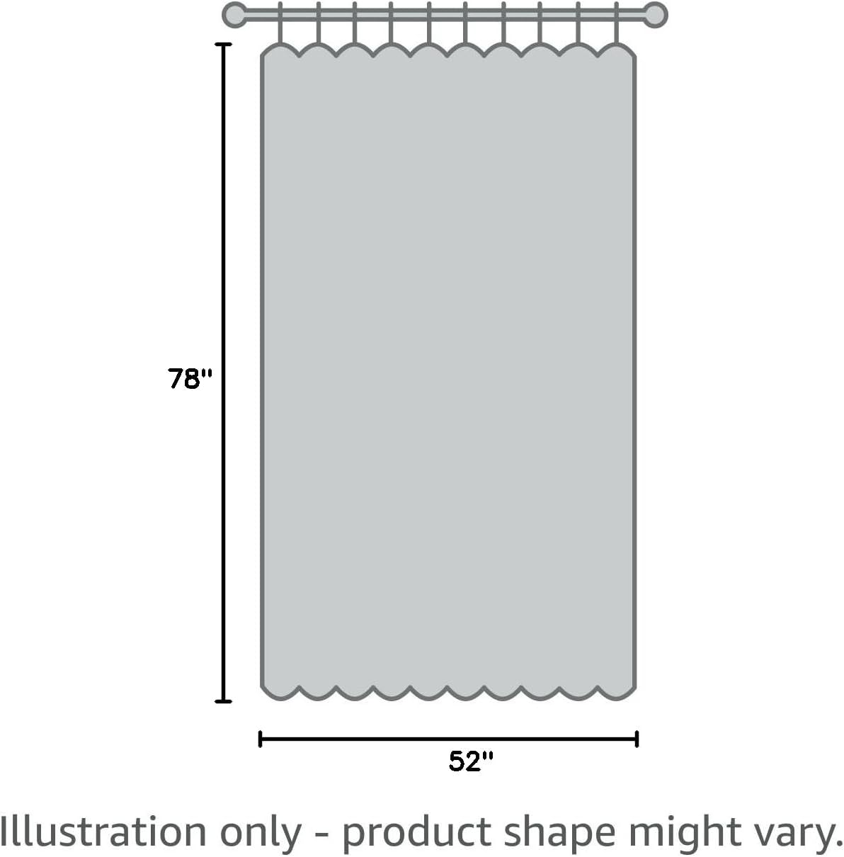Thumbnail 6 de NICETOWN Doorway Curtains 52x78 inches