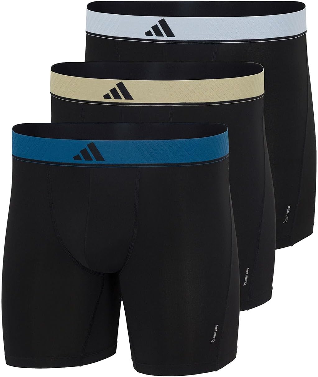 Detalle de adidas Active Micro Flex sous-vêtement Homme – Lot de 3 boxers confortables